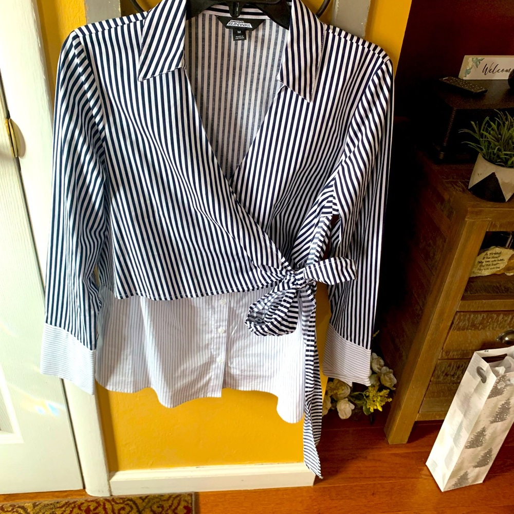 Striped fashion top